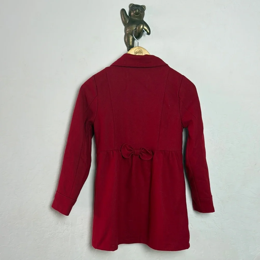 The Original Arizona girls red wool coat size 14